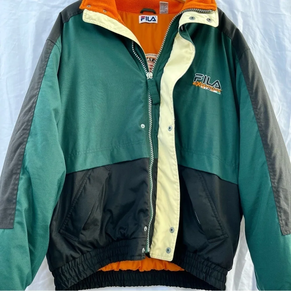 VINTAGE | 1990s FILA INTERNATIONAL PERFORMANCE GEAR JACKET XL